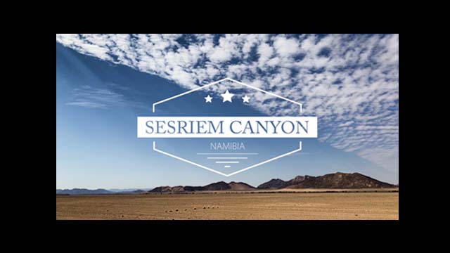 A NAMIBIA ROAD TRIP - SESRIEM CANYON